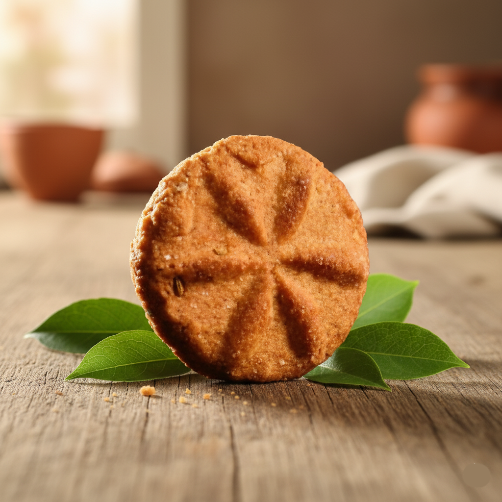 Traditional Bihari Thekua (Sooji & Coconut)