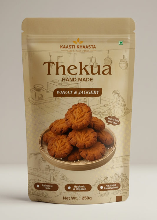 Traditional Bihari Thekua (Wheat & Jaggery)